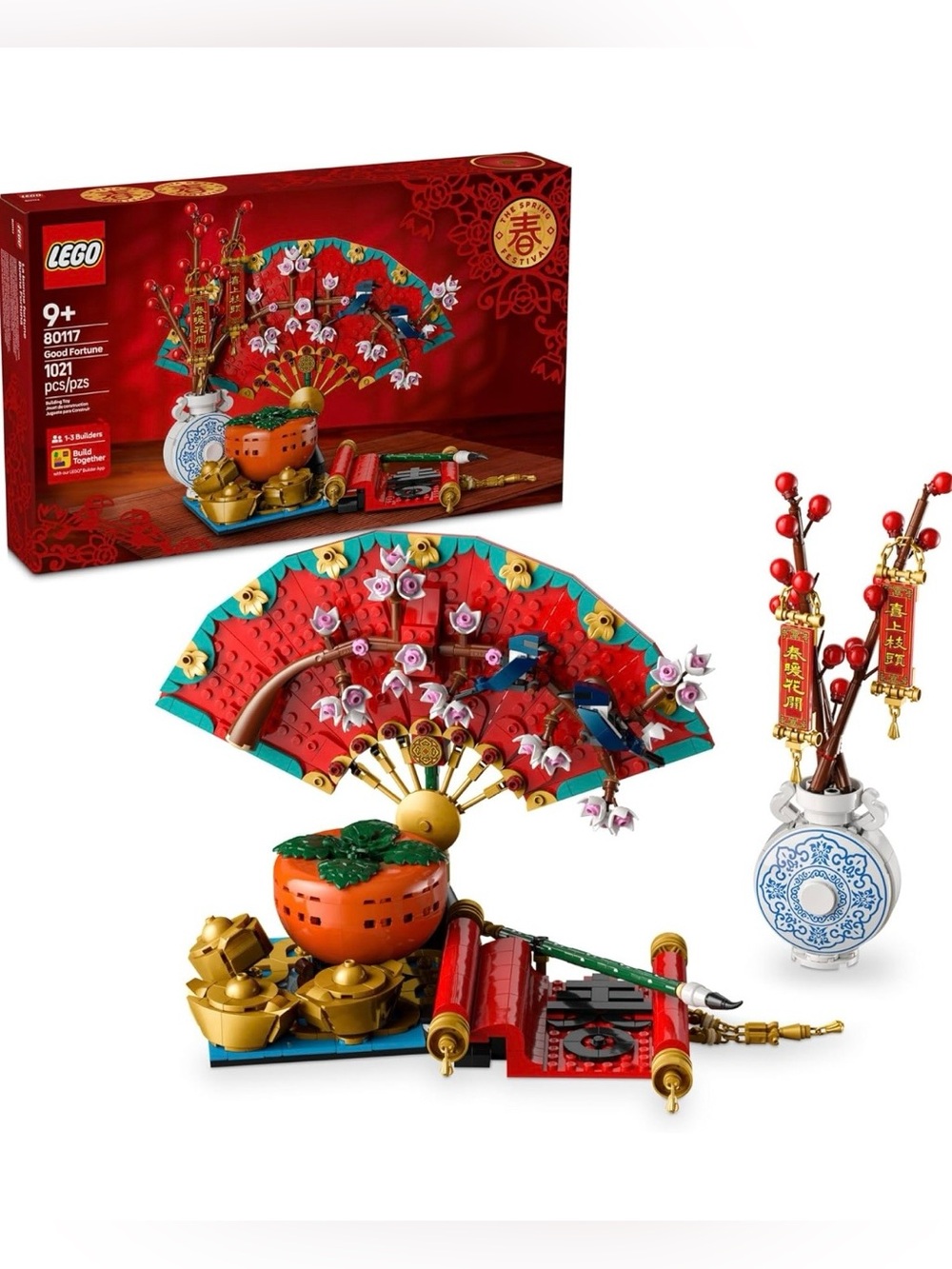 LEGO Spring Festival Good Fortune, Boy and Girls ages 9+